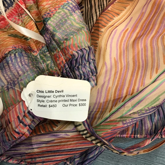 Twelfth Street by Cynthia Vincent 100% silk dress - Picture 4 of 4